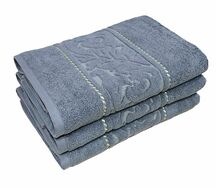 Полотенце махровое Parisa Towel 70*140 см Серый