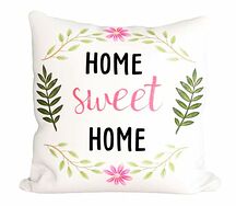 Наволочка декоративная Home Sweet Home 45*45 см 100% узбекский хлопок mato