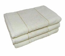 Полотенце махровое Parisa Towel 70*140 см Кремовый