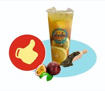 Лимонный чай с маракуйей