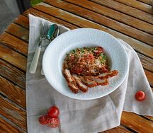 Миланская куриная паста 