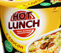 Hot lunch с соусом стакан
