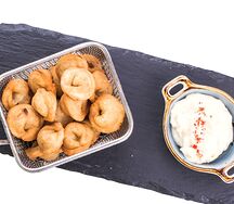 Жареные пельмешки