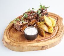 Запеченные говяжьи ребра Kazbeef