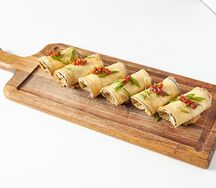 Рулет из баклажанов