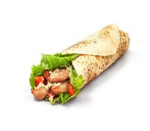 Ролл-шашлык Цезарь куриный
