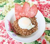 Гречневая каша с колбасой