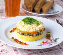 Салат Мимоза