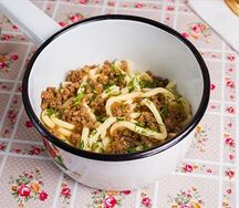 Макароны с тушенкой