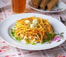 Салат Гнездо глухаря