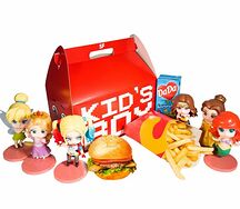 Kids Box с бургером