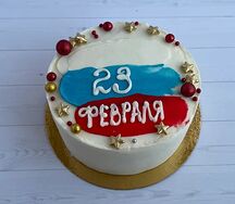 Бенто-торт мужчине на 23 февраля №95