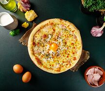 Пицца Карбонара - Carbonara