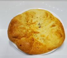 Осетинский пирог с курицей и картофелем