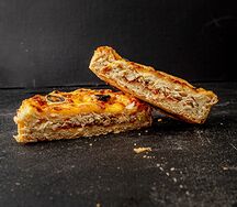 Киш с курицей