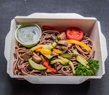 Лапша Соба с овощами
