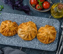 Хинкали жареные с говядиной 