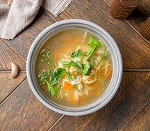 Куриная лапша