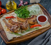 Шашлык из бараньей корейки