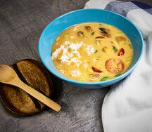 Том-ям с морепродуктами и рисом