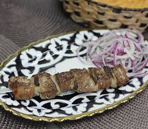 Шашлык из печени
