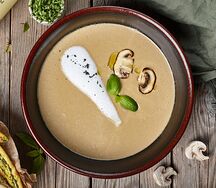 Грибной крем-суп