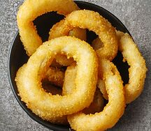 Кольца кальмара с соусом охра