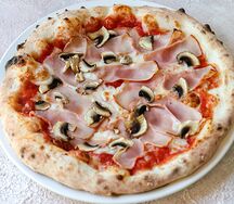 Ветчина и грибы