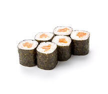 Мини-ролл с лососем