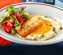 Нежная треска с пюре