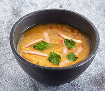 Суп гороховый с копчёностями двойная порция