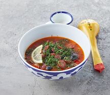 Мясная солянка