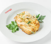 Треска жареная по-ленинградски