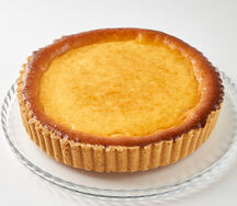 Пирог открытый с творогом