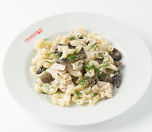 Макароны жареные с цыпленком