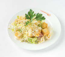 Салат Цезарь с курой