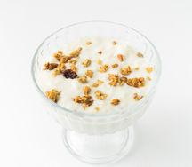 Десерт Мюсли с йогуртовым кремом