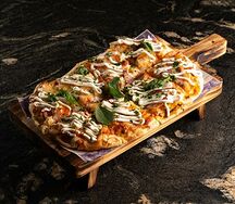 Римская пицца Бекон-маскарпоне