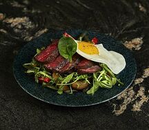 Стейк салат