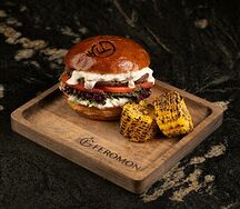 Бургер с грибами