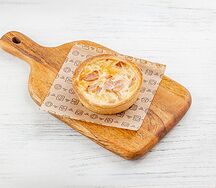 Киш с ветчиной и сыром