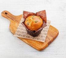 Булочка тыквенная со сгущенкой