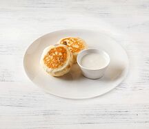 Сырники со сметаной