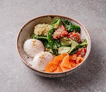 Breakfast Bowl с лососем
