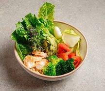 Bowl с креветками