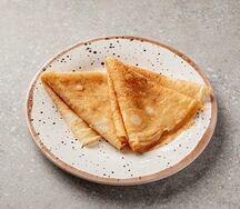 Блины с ветчиной и сыром