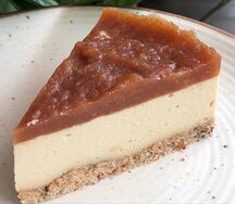 Яблочно-карамельный торт