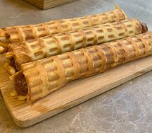 Набор из 8 трубочек с вареной сгущенкой