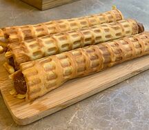 Набор из 3 трубочек с вареной сгущенкой