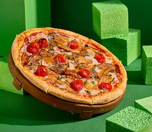 Пицца с баклажанами